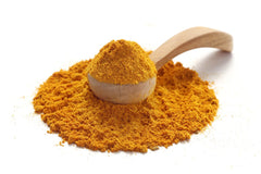 Ankerkraut Bio Golden Milk, Gewürz für goldene Milch, with Turmeric, Zimt und Ingwer, 75 g in a cork glass