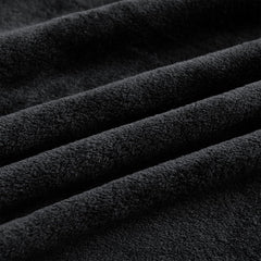 Good Nite Cozy Blanket Fluffy Blanket Bed Blanket Sofa Blanket XL Living Blanket Fleece Blanket 150X200Cm Black Soft Warm Blankets Fluffy Blanket Beds and Blankets Good Nite