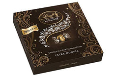 Lindt gift box LINDOR Extra Black 70% cocoa, gift chocolate, approx. 15 LINDOR truffles, 186 g