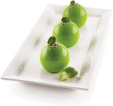 Silikomart, Mold for Tartufo silicone cakes, 8 Single Ports, Ø 62 H 52 mm Kitchen Naty Shop Dolce Tartufo