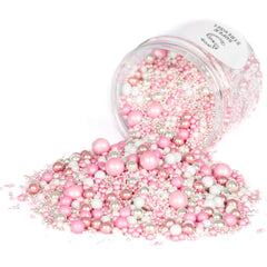 Super Streusel, Edible Sugar Pearls (large pearls with chocolate filling), 90 grams Naty Shop
