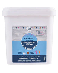 NO SUGAR, Erythritol + Stevia Natural sugar substitute without calories 1:1 sweetness compared to sugar, without flavor, 4.5 Kg Sweeteners Naty Shop