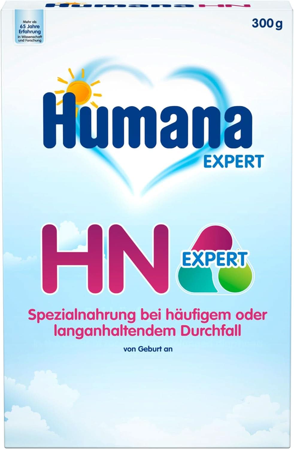 Humana HN Expert, from birth, special food for frequent or long-lasting diarrhea, supports the normalization of the stool pattern, with banana, 300 g Naty Shop 300 grams