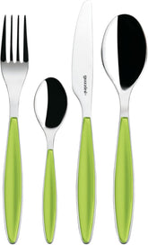 Guzzini - Feeling, set de tacâmuri 24 piese - Verde mere Bucatarie Naty Shop