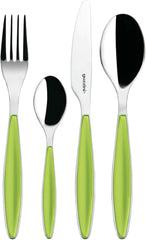 Guzzini - Feeling, set de tacâmuri 24 piese - Verde mere Bucatarie Naty Shop