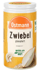 Ostmann Gewürze - Granular Zwiebeln | Zwiebelpulver zum Würzen herzhafter Gerichte | 40 g in recyclebarer Dose