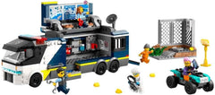 LEGO City Police Truck with Lab, Quad Police Set and Toy Truck for Kids, Gift for Boys and Girls 7 Years and Up, Plus 5 Minifigures - 2 Policemen, 1 Scientist and 2 Crooks 60418 Building Sets Beuche den LEGO-Store
