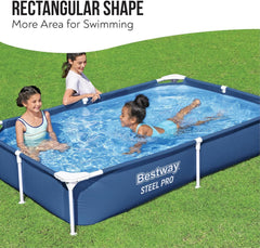 Piscină de 2,21 m x 1,50 m x 43 cm / 7'3" x 59" x 17"