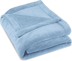 Celinatex fluffy blanket 150 X 200 Cm light blue sofa blanket warm soft microfiber blanket Fleece Oeko-Tex Montreal Beds and Covers Besuche den CelinaTex-Store Light blue 150 X 200 Cm