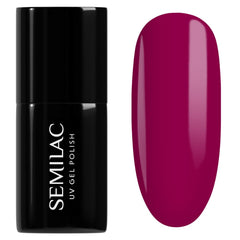 UV Nail Polish Semilac Hybrid 436 Powerful Burgundy 7ml Even Better Together Collection