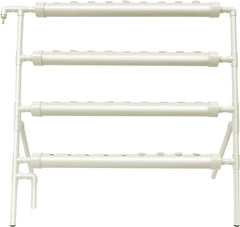 Hydroponic System, Tower Hydroponic Grow Kit, 4 Tier Planter Stand with 36 Planting Holes, Soilless Plant Growing Systems for Garden, Office and Other Indoor and Outdoor Spaces