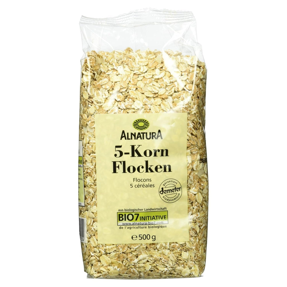 Bio 5-Kornflocken, 500G Cereals Naty Shop 500 G (1st Pack)