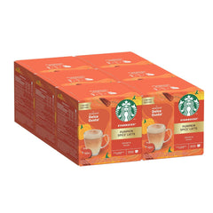 STARBUCKS Pumpkin Spice Latte by Nescafé Dolce Gusto, Dunkle Röstung, Kaffeekapseln 6 x 12 (72 Kapseln)