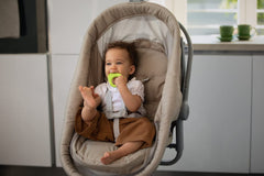 CHICCO - Inel de dentiție moale 2 luni + Verde