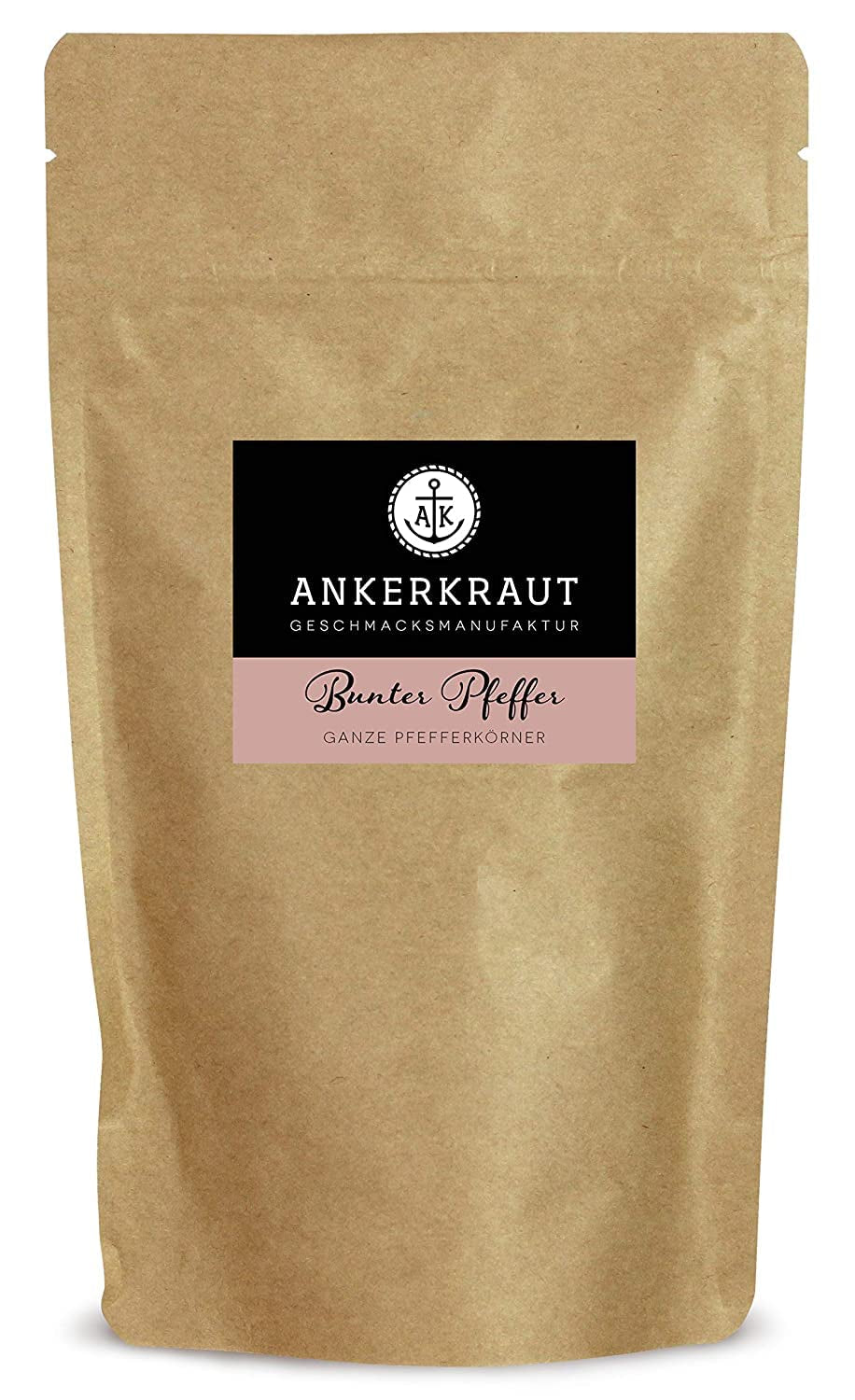 Ankerkraut Bunter Pfeffer, ganze Pfefferkörner für die Pfeffermühle, 150g in the bag