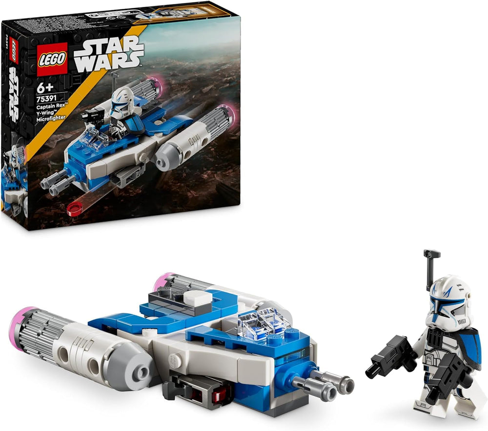 LEGO Star Wars Captain Rex Y-Wing Microfighter Building Bricks Collectible Starship Gift Idea for Boys and Girls Ages 6+ 75391 Building Sets Besuche den LEGO-Store Default Title