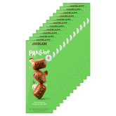 JOKOLADE PRALLINE Value Pack 12 x 80g | Generous filling with hazelnut nougat cream and chips | Fair chocolate from Joko Winterscheidt