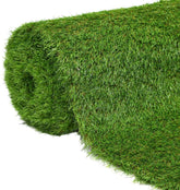Vidaxl Kunstrasen Rasenteppich Kunstrasenteppich Fertigrasen Teppich Garten Balkon Terrasse Kunstrasenmatte Rasen 1X8 M/40 Mm Grün