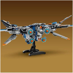 LEGO Marvel Guardians of the Galaxy: The Milano Building Spaceship Model with 4 Superhero Minifigures Avengers Flyer for Space Adventures Gift for Boys and Girls 76286 Building Sets Beuche den LEGO-Store