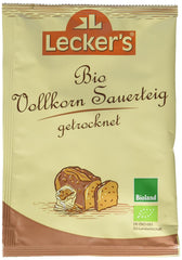 Lecker'S Bio Vollkorn Sauerteig (10 X 30 G) Mixture for baking and cooking Naty Shop Default Title