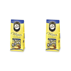 RCP Verpoorten Minis, Eggnog Truffles, Alpine Milk Chocolate, Liquid Filling, Contains Alcohol, Great Gift, 110g (Pack of 2)