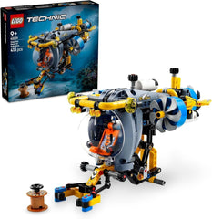 LEGO Technic Deep Sea Explorer Submarine Building Toy for Kids 9 Years Old Boys and Girls Creative Birthday Gift Ideas Buildable Vehicle with Rotating Propellers 42201 Building Sets Besuche den LEGO-Store Default Title