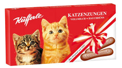 Küfferle cat's tongues 10x75g multipack, milk chocolate, 10 pieces