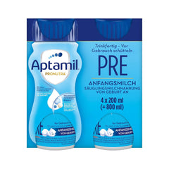 Aptamil Pronutra Pre - Infant formula from birth - With vegetable oils, without palm oil - 6 x 4 x 200 ml (4800 ml)