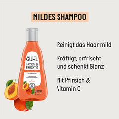 Guhl Fresh & Fruity Shampoo - Contents: 250 Ml - Hair type: Normal Shower and bath Guhl