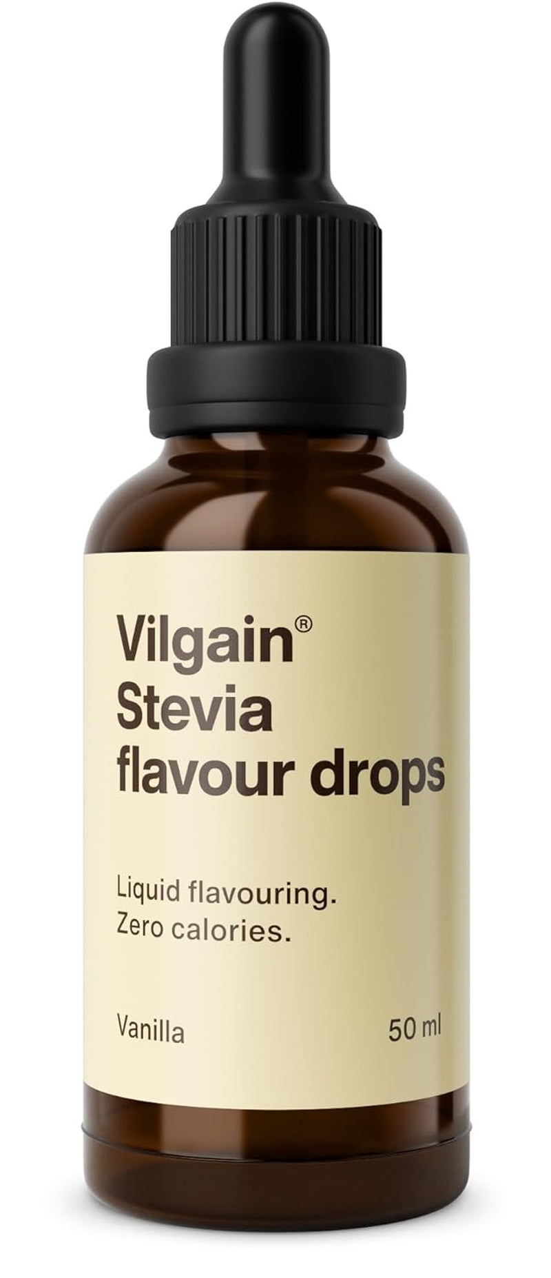 Vilgain Stevia Drops â NatĂŒrlicher Kalorienfreier SĂŒĂstoff, 5 Geschmacksrichtungen, Ideal FĂŒr GetrĂ€nke, Backen & Diabetiker, Ohne Zucker, HitzebestĂ€ndig, Vegan & Ergiebig (50Ml, Vanille) Indulcitori Naty Shop 50 Ml (1Er Pack) Vanille