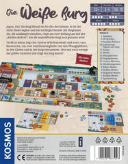 KOSMOS 683948 White Castle At Daiymo's Court Strategy Game with a Special Dice Mechanism Board Game for 1-4 Players Ages 12 and Up Game for Connoisseurs