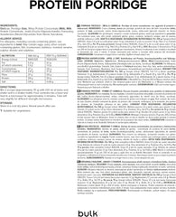 Complete Protein Oats, High Protein Oats, Whey, High Fiber, Protein Porridge, Apple Cinnamon, 2.5kg