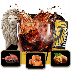 Doppio Crema & Aroma 1KG | Boabe de cafea 80% Arabica și 20% Robusta | cu note de cacao, nuci și caramel | Prăjire proaspătă și medie, aciditate scăzută | pentru espresso | Blue Orca Coffee