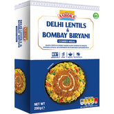 ASHOKA - Instant Delhi Lentils and Bombay Biryani - (1 x 250g)