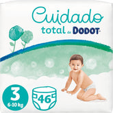 Total Care diapers, size 3, 46 diapers, soft skin protection, with plant-based materials
