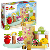 LEGO DUPLO My First Organic Market, Toy Shop Set for Boys and Girls, Educational Toy for Toddlers from 1.5 Years, Fruit and Vegetable Accessories 10983 Building Sets Besuche den LEGO-Store Single