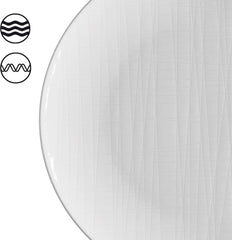 Mesh Weiß Set 16-Tlg. / Müslischale Seturi vesela masa Naty Shop