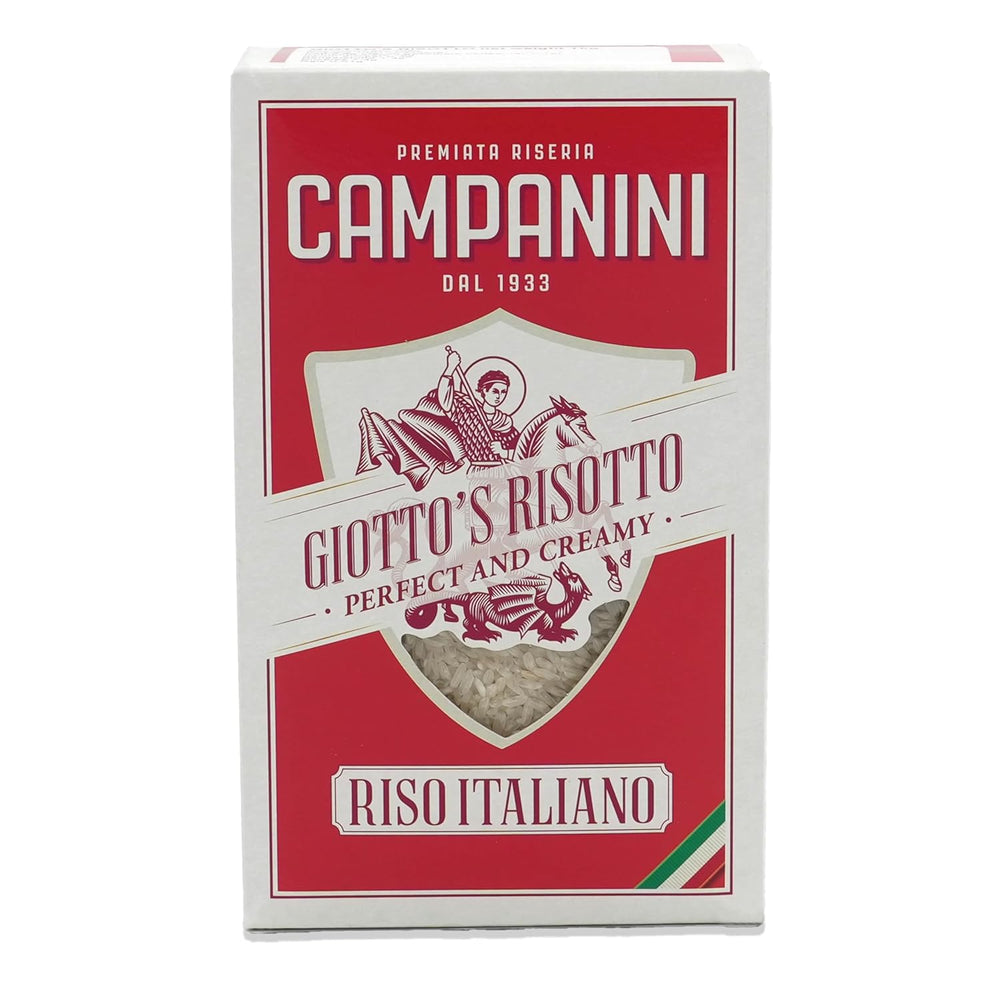 Original rice for risotto | Campanini rice for risotto | 1000g | from Italy | Risottos and soups