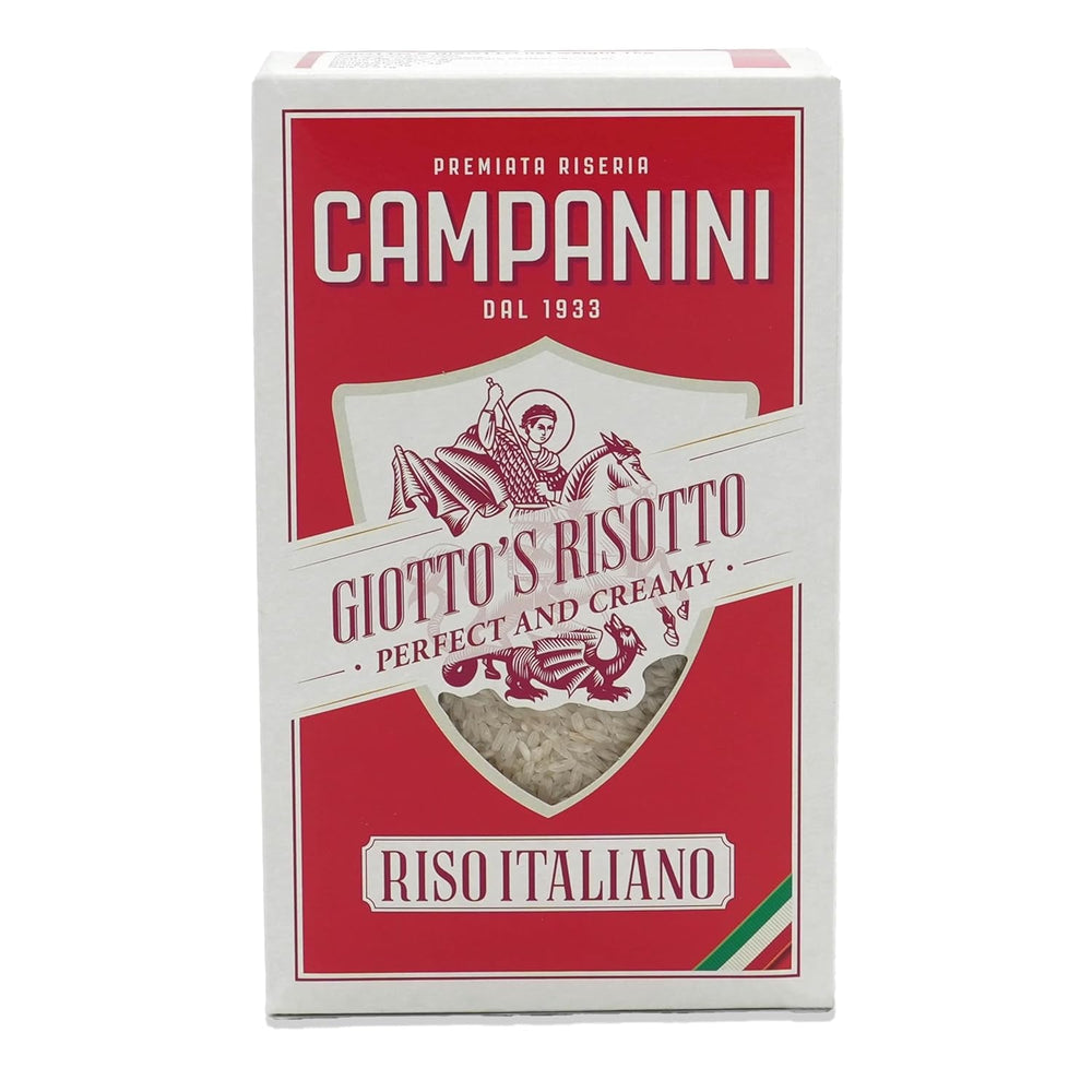 Orez original pentru risotto | Orez Campanini pentru risotto | 1000g | din Italia | Risotto-uri și supe