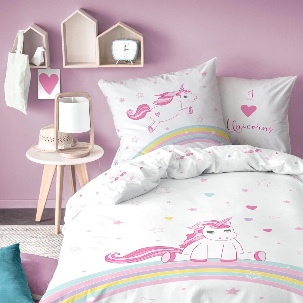 Bedding for girls, Unicorn, cotton Bedding - children Naty Shop Unicorn