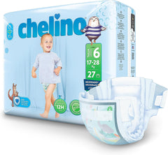 Diapers Indas Fashion & Love XL, size 6 (17-28 kg), 27 pieces