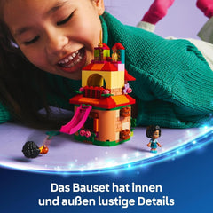 LEGO ǀ Disney Encanto Mini House, construction toy for girls from 5 years, fantasy toy and construction set with Mirabel and Antonio Mini Dolls, a Capybara figure and key 43261 Construction sets Besuche den LEGO-Store