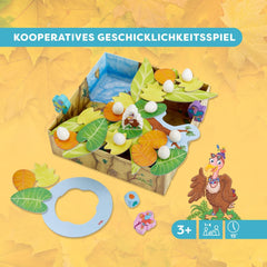 HABA Woe is me, Lady Eagle! – Exciting nest building wooden dexterity game for children 3 years and up – 2011720001