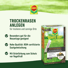 Compo SAAT® Trocken-Rasen 2Kg Für 80M²