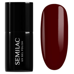 Semilac UV Nail Polish 029 Espresso 7ml Black White Collection