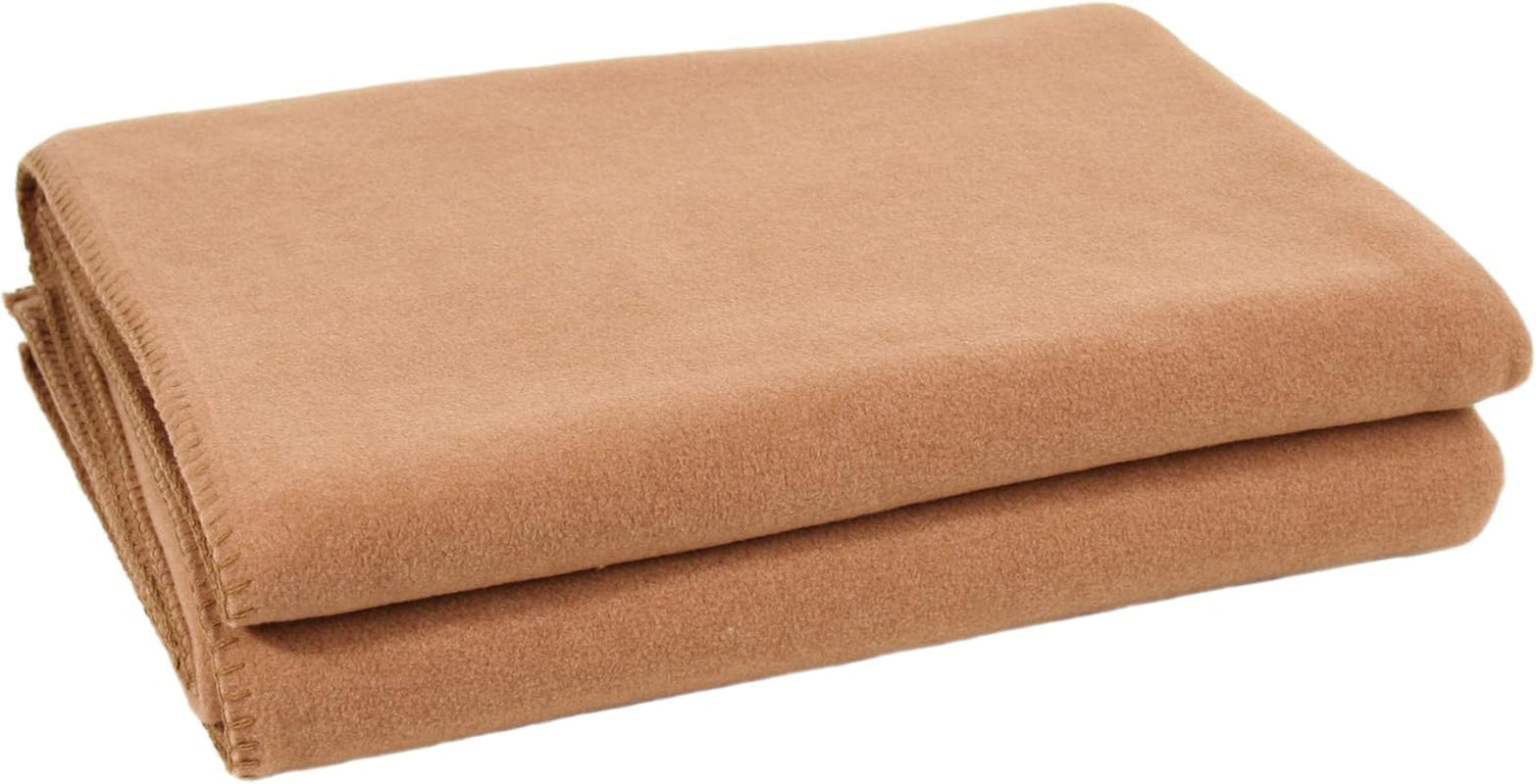 Zoeppritz Decke in Der Farbe: Rot, Aus 65% Polyester, 35% Viscose Hergestellt, Größe: 160X200 Cm, 103291-235-160X200