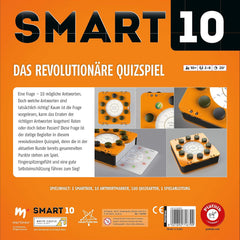 Piatnik 7167 - Smart 10 | The revolutionary know-it-all board game | For Quiz Enthusiasts | Who is the king of quizzes? | Ages 12+ | A to Z Knowledge Questions | For home and away