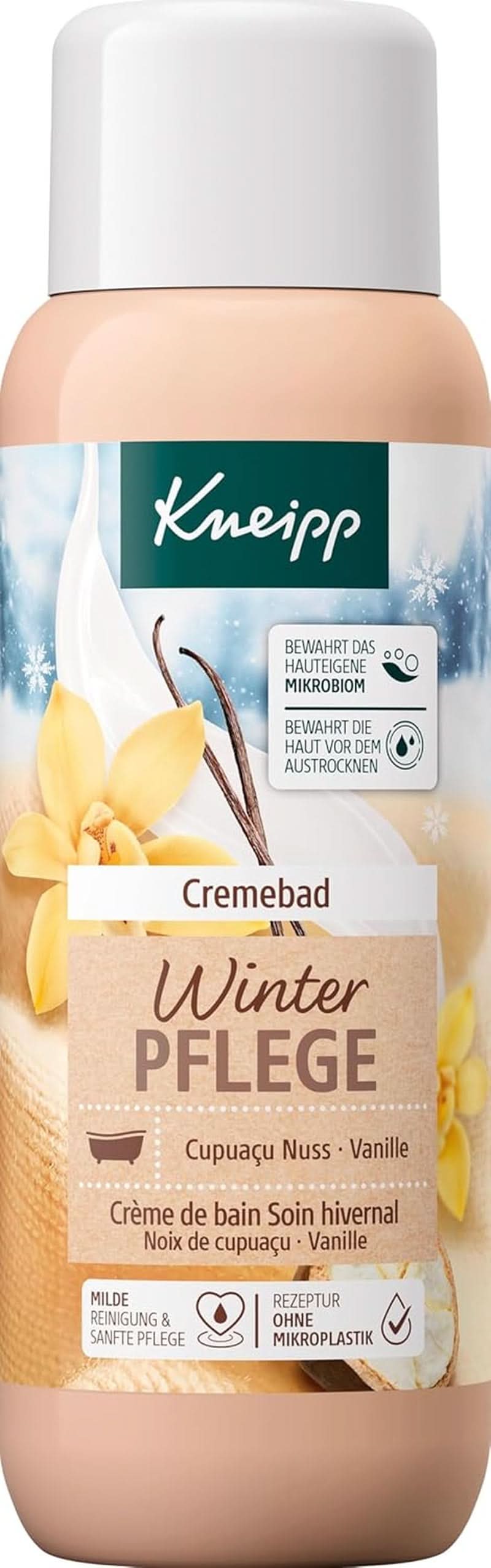Kneipp, bath cream, Winter Care, 400 ml Shower and bath Naty Shop
