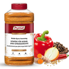 Prymat Gyros Gewürzmischung 900g – aromatic, spicy mixture for Döner, Kebab, Chicken, Lamb and Grill dishes – ideal for grilling, roasting and seasoning Mediterranean meat dishes