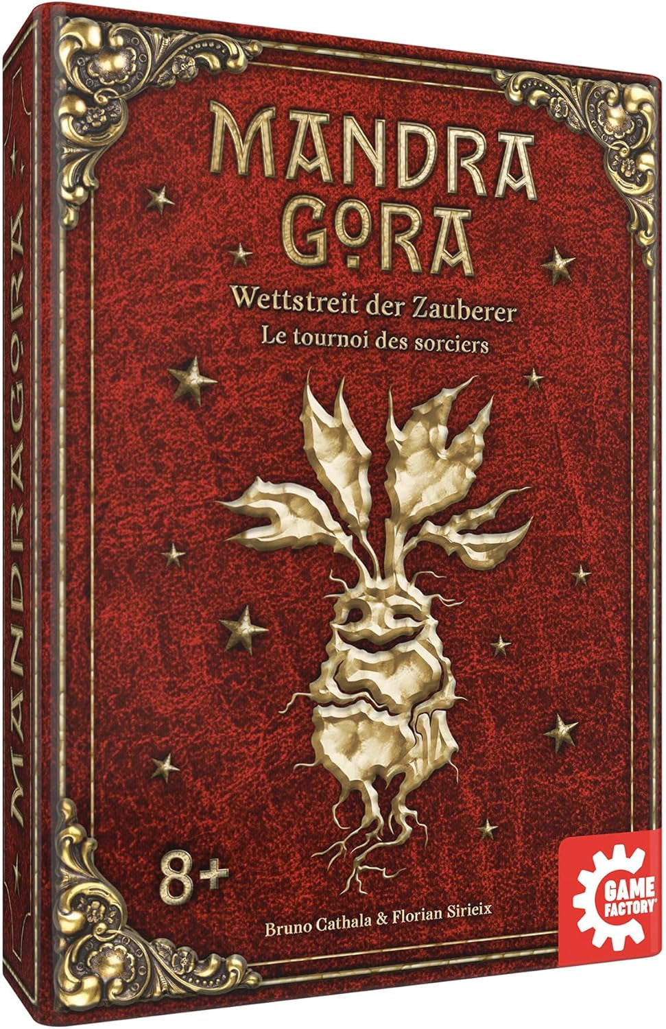 Game Factory 646308 Mandragora, The Wizarding Contest, family magic game for 2-4 players ages 8 and up, board game